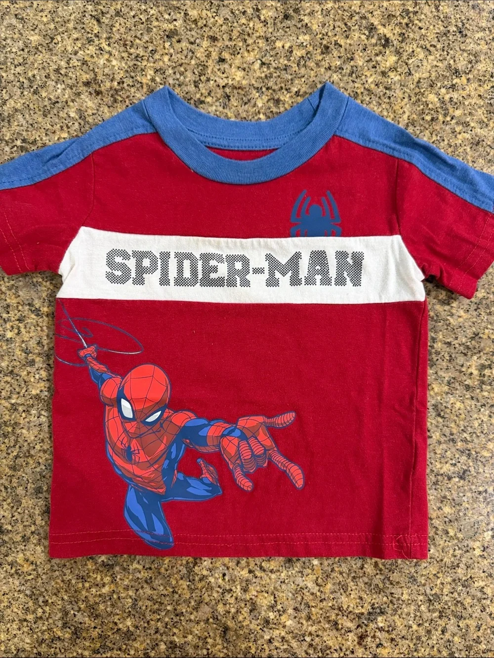 Spiderman Red, Blue & White Kids Pajama Set